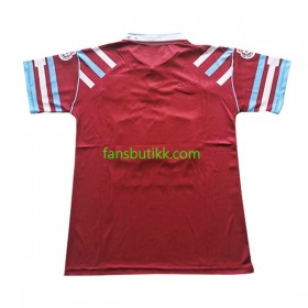 Fotballdrakt West Ham United Retro Hjemmetrøye 1991-1992 Kortermet